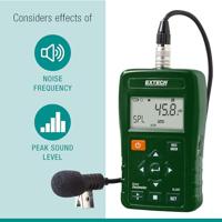Extech SL400 Decibelmeter Datalogger 30 - 143 dB 20 Hz - 8 kHz USB - thumbnail