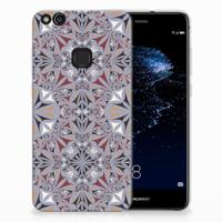 Huawei P10 Lite | TPU | Siliconen hoesje | Flower Tiles - thumbnail