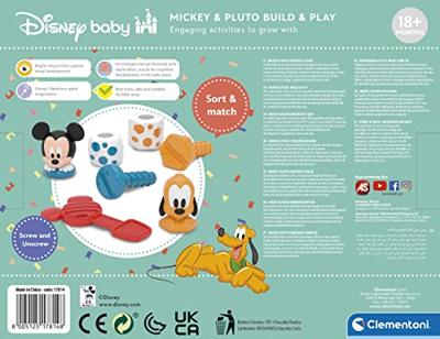 Clementoni disney baby mickey mouse bouw & speel