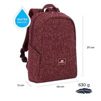 Laptoptas Rivacase Anvik Rood 13" - thumbnail