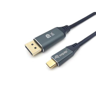 Equip 133426 video kabel adapter 1 m USB Type-C DisplayPort Grijs Equip 133426 video kabel adapter 1 m USB Type-C DisplayPort Grijs