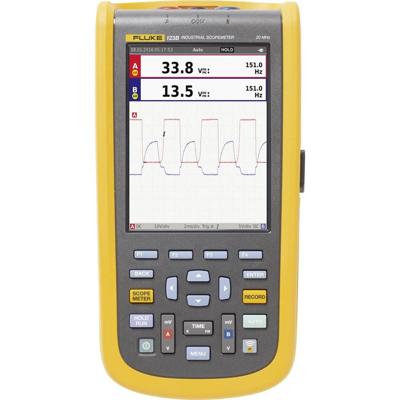 Fluke 123B/EU Handoscilloscoop 20 MHz 2-kanaals 4 kSa/s Multimeterfuncties 1 stuk(s)