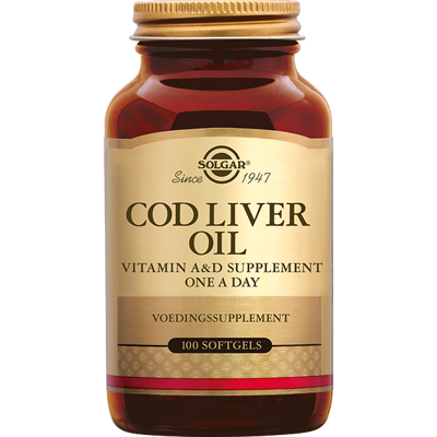 Solgar Cod Liver Oil (Levertraan) Softgels