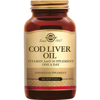 Solgar Cod Liver Oil (Levertraan) Softgels - thumbnail