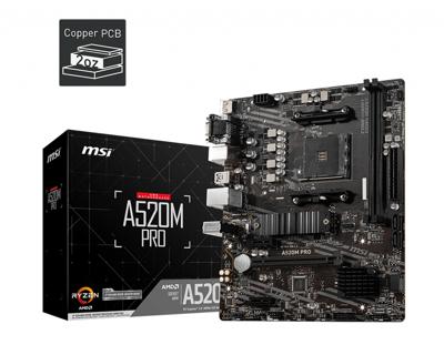 Moederbord AMD MSI A520M PRO Moederbord AMD MSI A520M PRO