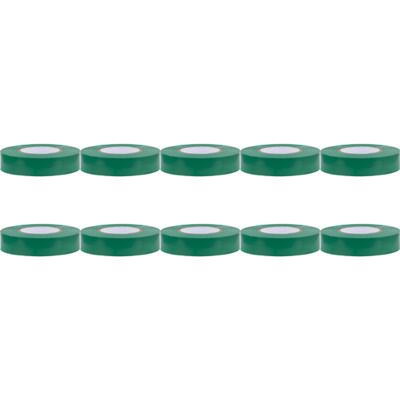 Isolatietape 10 Pack - Yurga - Groen - 20mmx18m