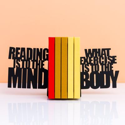 Mind Exercise Boekensteun (set Van 2) Mind Exercise Boekensteun (set Van 2)