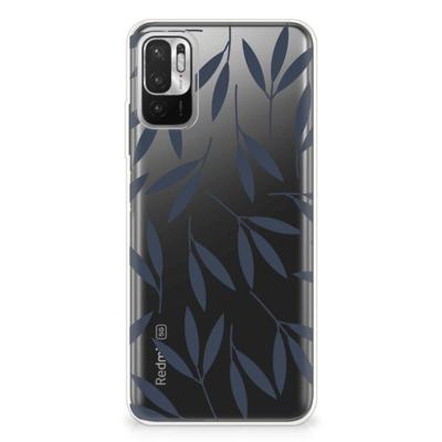 Xiaomi Redmi Note 10/10T 5G | Poco M3 Pro | TPU Case | Leaves Blue