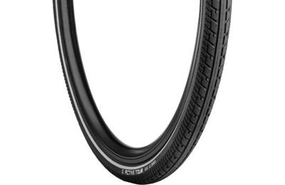 Vredestein buitenband 28x1 5/8x1 3/8 37-622 reflectie active tour zwart Vredestein buitenband 28x1 5/8x1 3/8 37-622 reflectie active tour zwart
