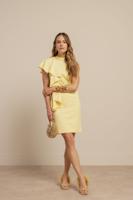 Studio Anneloes Faya Dress 13831 Jurk 2100 Butter Yellow - thumbnail