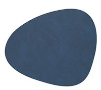 LIND DNA - Glass Mat Curve - Onderzetter 11x13cm Nupo Midnight Blue - thumbnail