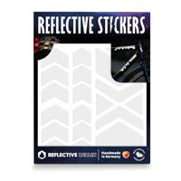 REFLECTIVE BERLIN reflex-sticker "shapes" refl.sticker refl.berlin chevrons white - thumbnail