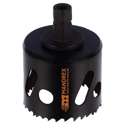 Gatzaag 67mm M3 45mm diep Mandrex Bi-metaal EasyXcut met Quick Adapter