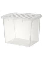 HEMA Opbergbox 50x39x41 London Transparant (transparant) - thumbnail