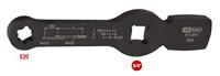 KS Tools 517.0910 3/4 slag-Torx-E-sleutel met 2 slagvlakken, E20 - thumbnail