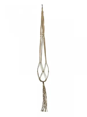 Plantenhanger Macramé Bruin 120cm Plantenhanger Macramé Bruin 120cm