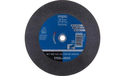 PFERD TOOLS 80 T 400-4,0 L SG CHOP HD STEELOX/25,4 66324082 Doorslijpschijf recht 400 mm 10 stuk(s) RVS, Getemperd staal, Staal PFERD TOOLS 80 T 400-4,0 L SG CHOP HD STEELOX/25,4 66324082 Doorslijpschijf recht 400 mm 10 stuk(s) RVS, Getemperd staal, Staal