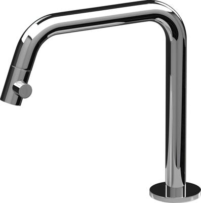 Clou Kaldur Fonteinkraan Rechts Lange Uitloop Staand Chroom