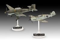 Revell 1/144 Messerschmitt Bf109E & Junkers Ju87B (03770) - thumbnail
