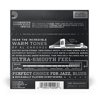 D&apos;Addario ECG23 flatwound snarenset voor elektrische gitaar - thumbnail