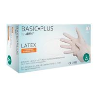 Ampri Wegwerphandschoen | maat XL lichtbeige | latex | EN 455 PSA-categorie I | 100 stuks - 01039-XL - 01039-XL - thumbnail