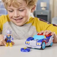 Thor-figuur van 7,5 cm en Lightning Mobile-voertuig, superheldenspeelgoed, geschikt voor kinderen vanaf 3 jaar, Iron Man en zijn geweldige vrienden van Marvel. - thumbnail