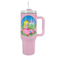 Super Mario Stainless Steel tumbler Peach 1130 ml - thumbnail