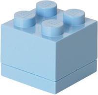 Room Copenhagen LEGO Mini Box Lunchbox 4 Blauw opbergdoos - thumbnail