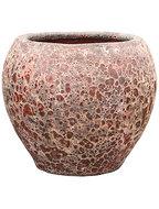Lava Relic pink balloon bloempot 54x50 cm - thumbnail