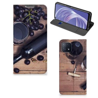 OPPO A73 5G | Flip Style Cover | Wijn OPPO A73 5G | Flip Style Cover | Wijn
