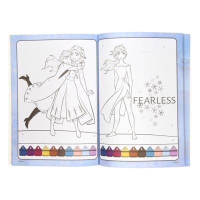 Boek Specials Nederland BV Kleuren op nummer - frozen