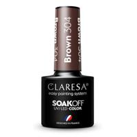 Claresa uv/led gellak 5ml brown 304 take me to the river - thumbnail