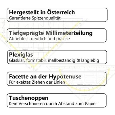 Aristo AR-18100B 3in1 Geocoverset Basic Geocover/Geodriehoek/Tekendriehoek Rood Aristo AR-18100B 3in1 Geocoverset Basic Geocover/Geodriehoek/Tekendriehoek Rood