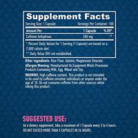 Caffeine 200mg Haya Labs 100caps - thumbnail