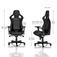 Noblechairs noblechairs EPIC Gaming Stuhl - Black Edition Gaming stoel Zwart - thumbnail