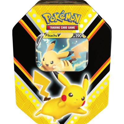 Pokémon boosterset V Power Tin Pikachu geel Pokémon boosterset V Power Tin Pikachu geel