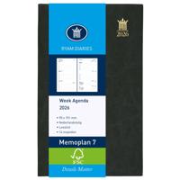 Agenda 2026 ryam memoplan 7 mundior 7d/2p zwart - thumbnail