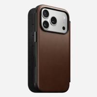 Nomad Modern lederen folio iPhone 17 Pro - Brown - thumbnail
