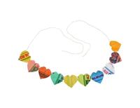 Fairzone Vlaggetjeslijn - hartjesvorm - 3m - thumbnail