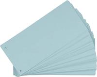 Scheidingsstrook Oxford smal 240x105mm 190gr blauw 100 stuks - thumbnail