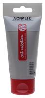 Talens art creation acrylverf tube 75ml zilver 800 - thumbnail