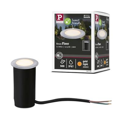Paulmann Floor downlight 2200K rd 94726 Vloerlamp (inbouw) LED vast ingebouwd LED 2.2 W Aluminium