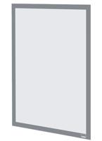 Nobo zelfklevend magnetisch kader A3, zilver, pak van 2 stuks - thumbnail