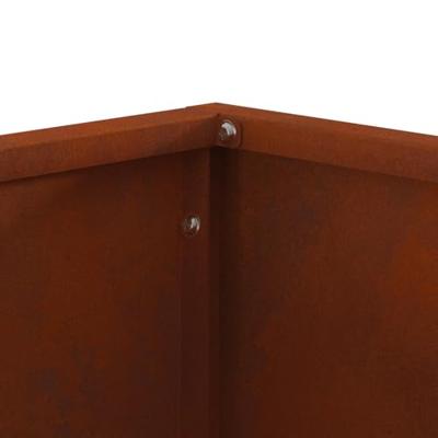 VidaXL Vuurkorf bruin 40 x 40 x 35 cm cortenstaal