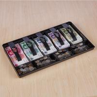 Duurzaam vijf-frame ABS geld Cash munt Register invoegen lade vervanging kassier lade kassa lade opbergdoos classificeren OrganizerDurable vijf-frame - thumbnail