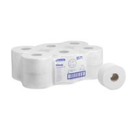 Toiletpapier kleenex jumbo 2laags 180m wit - thumbnail