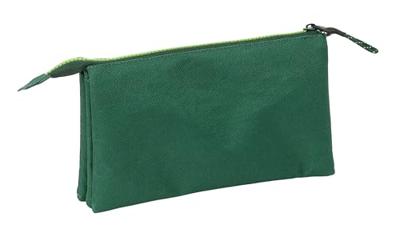 Pennenetui met 3 vakken Real Betis Balompié Groen 22 x 12 x 3 cm