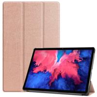 3-Vouw sleepcover hoes - Lenovo Tab P11 / P11 Plus - Rose Goud - thumbnail