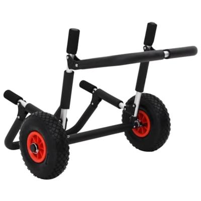 SUP trolley voor 2 surfplanken inklapbaar 90 kg aluminium