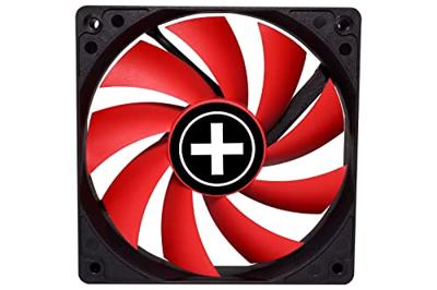 Xilence XPF120.R PC-ventilator Zwart, Rood (b x h x d) 120 x 25 x 120 mm - thumbnail